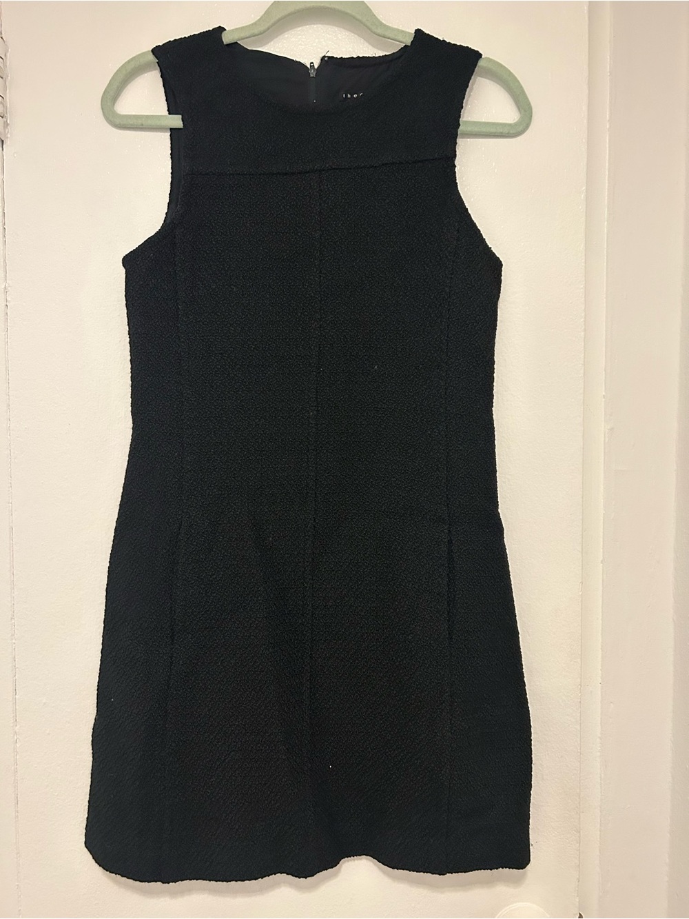 Theory Classic Sleeveless Black Dress